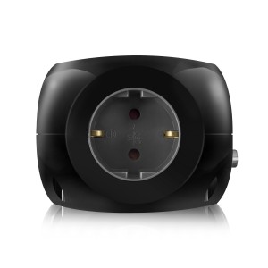 Ewent EW3938 adaptador e inversor de corriente Interior Negro
