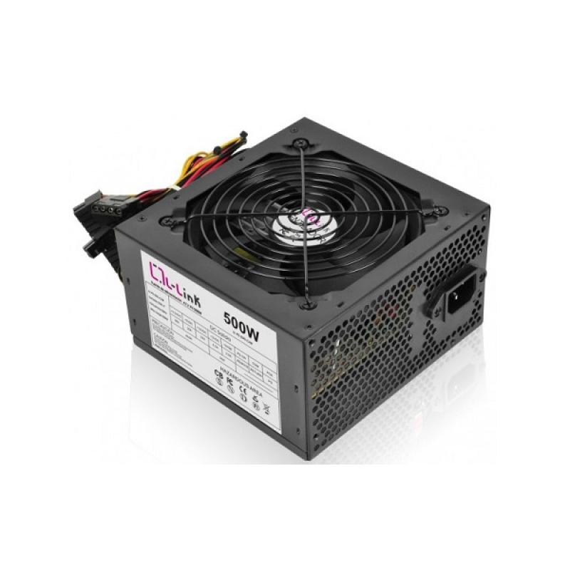 LL-PS-500 unidad de fuente de alimentación 500 W 20+4 pin ATX ATX Plata