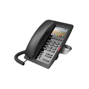 H5 teléfono IP Negro LCD