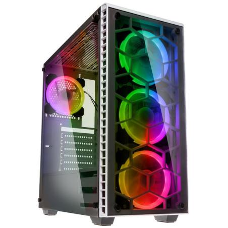 OBSERVATORY WHITE Midi Tower Negro, Blanco