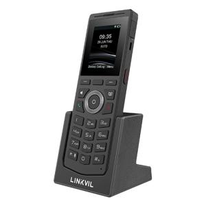 W610W teléfono IP Negro 4 líneas Wifi