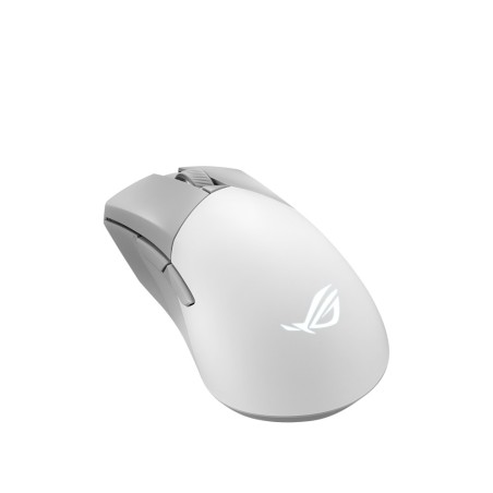 ASUS ROG Gladius III Wireless Aimpoint White ratón Juego mano derecha RF Wireless + Bluetooth + USB Type-A Óptico 36000 DPI