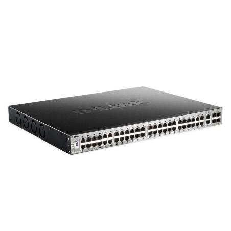 D-Link DGS-3130-54PS Gestionado L3 Gigabit Ethernet (10 100 1000) Energía sobre Ethernet (PoE) Negro, Gris