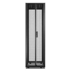APC EASY RACK 600MM 42U 800MM WITH ROOF SIDE PANEL CASTORS FEET AND 4 BRACKETS NO BOTTOM BLACK Rack o bastidor independiente