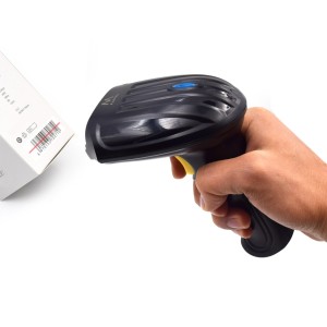 Ewent EW3430 lector de código de barras Lector de códigos de barras portátil 1D LED Negro