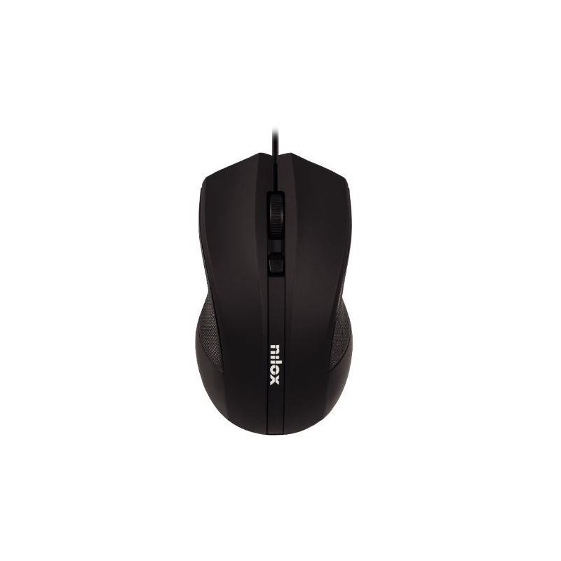 Nilox RATON ÓPTICO USB 1600 DPI -NEGRO