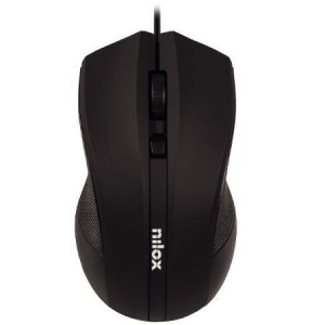 Nilox RATON ÓPTICO USB 1600 DPI -NEGRO