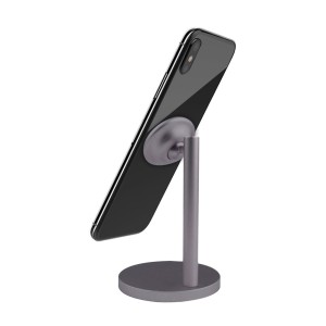 Celly Ghost Desk Soporte pasivo Reproductor de MP3, Teléfono móvil smartphone Negro