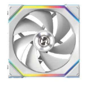 12SL1W1W Carcasa del ordenador Ventilador 12 cm Blanco 1 pieza(s)