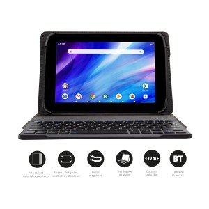Nilox FUNDA TECLADO BLUETOOH DE 9.7" A 10.5" NEGRA