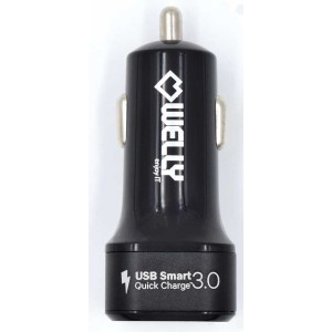 Welly Enjoy IT WY11000 cargador de dispositivo móvil Universal Negro Encendedor de cigarrillos Carga rápida Auto