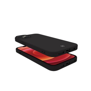 Celly Cromo funda para teléfono móvil 15,5 cm (6.1") Negro
