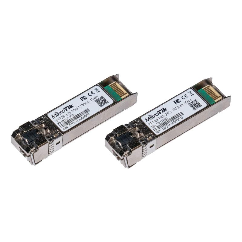 SFP/SFP+/SFP28 BiDi: XS+2733LC15D red modulo transceptor Fibra óptica 25000 Mbit/s LC 1330 nm