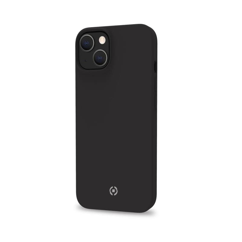 Celly Cromo funda para teléfono móvil 17 cm (6.7") Negro
