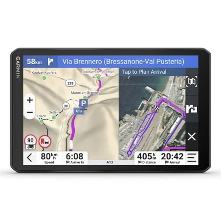 dezl LGV820 navegador Fijo 20,3 cm (8") TFT Pantalla táctil 405 g Negro
