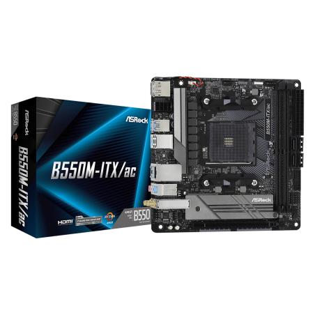 B550M-ITX/ac AMD B550 Zócalo AM4 mini ITX
