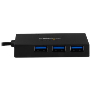 StarTech.com Hub USB C de 4 Puertos - Ladrón USB Tipo-C con 4 Puertos USB-A (USB 3.0 SuperSpeed 5Gbps) Bus USB o