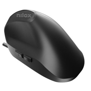 Nilox MOUSB3013 ratón Oficina USB tipo A Óptico 3600 DPI