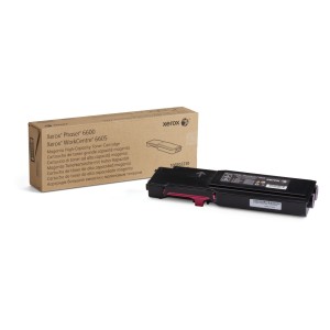 Xerox Cartucho de tóner magenta de gran capacidad para Phaser 6600 WorkCentre 6605 (6000 páginas)