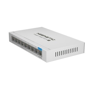 Keenetic PoE+ Switch 9 Switch Gigabit de 9 puertos con 8 puertos PoE+ y asignación de energía de 120 W
