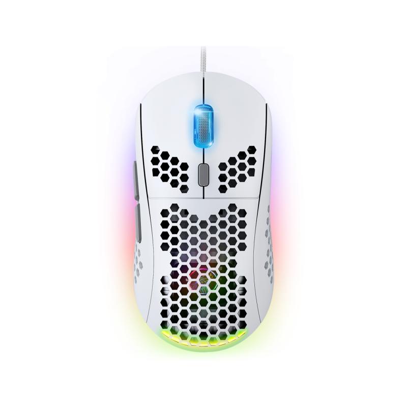 PRO-M4 ARTIC ratón Juego mano derecha USB tipo A Óptico 12800 DPI PRO-M4 ARTIC ratón Juego mano derecha USB tipo A Óptico 12800 DPI