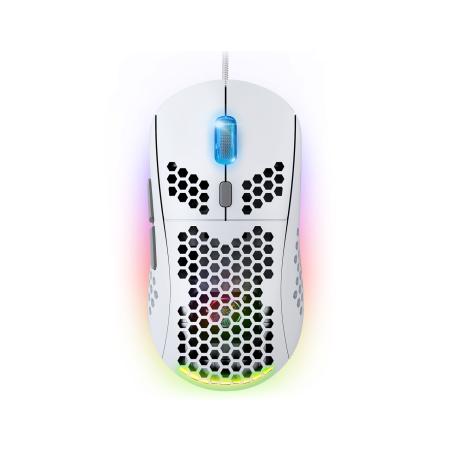 PRO-M4 ARTIC ratón Juego mano derecha USB tipo A Óptico 12800 DPI