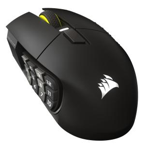 Scimitar Elite Wireless SE ratón Juego mano derecha RF Wireless + Bluetooth Óptico 33000 DPI