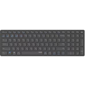 00215871 teclado Oficina RF Wireless + Bluetooth QWERTY Inglés Negro