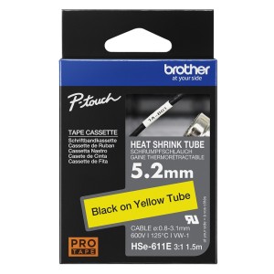 Brother HSE-611E cinta para impresora de etiquetas