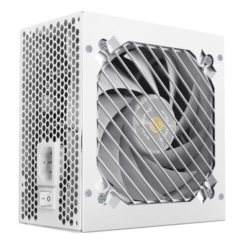 Mars Gaming MPB1000PSIW unidad de fuente de alimentación 1000 W 24-pin ATX ATX Blanco