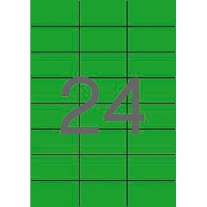 01594 etiqueta de impresora Verde