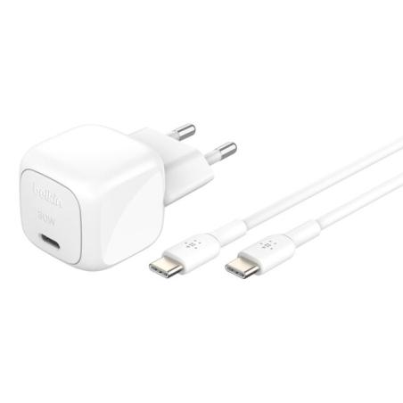 WCA008kq1MWH-B6 Portátil, Smartphone, Tableta Blanco Corriente alterna Carga rápida Interior