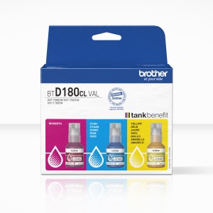 Brother BTD180CLVAL recambio de tinta para impresora Original