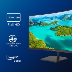 Philips E Line 241E1SCA 00 pantalla para PC 59,9 cm (23.6") 1920 x 1080 Pixeles Full HD LCD Negro