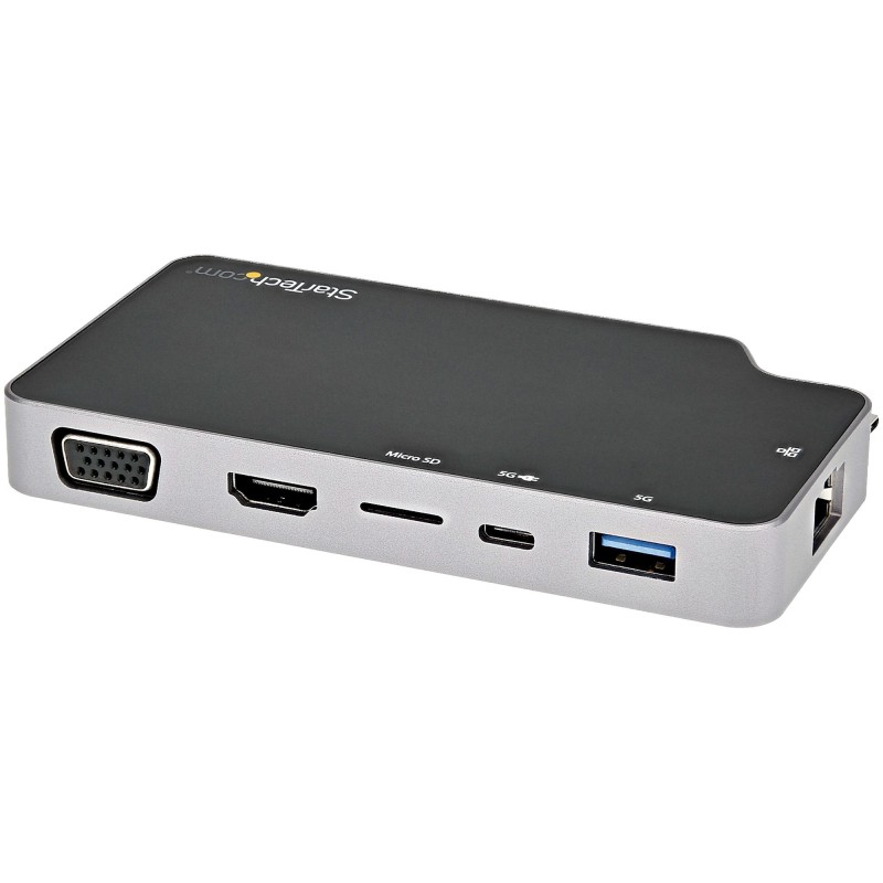 StarTech.com Adaptador Multipuertos USB C - Docking Station USB 3.1 Tipo C a Vídeo HDMI de 4K o VGA - PD Pass-through de 100W -