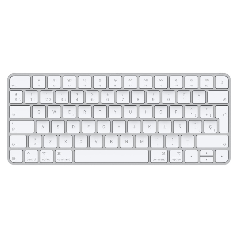 Magic teclado Universal USB + Bluetooth QWERTY Español Blanco