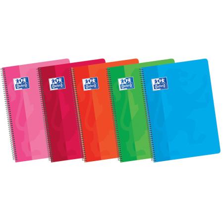100430166 cuaderno y block 80 hojas Colores surtidos
