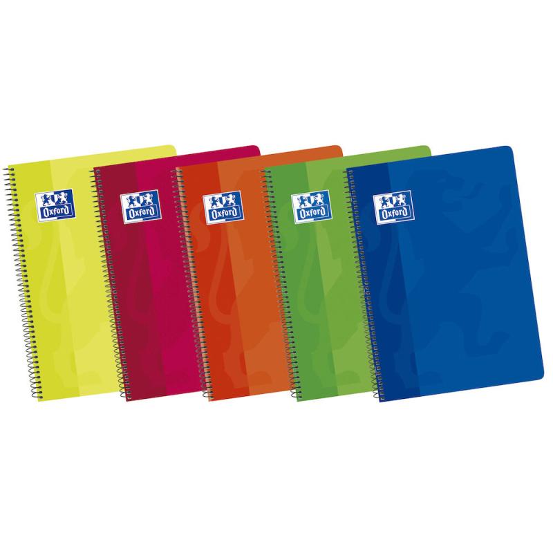 100430171 cuaderno y block 80 hojas Colores surtidos