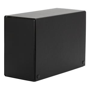 971501 archivador organizador Cloruro de polivinilo (PVC) Negro