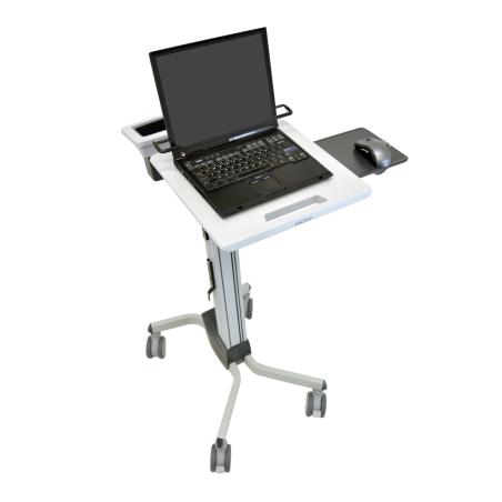 Neo-Flex Laptop Cart Gris Portátil Carro/soporte de suelo con ruedas multimedia