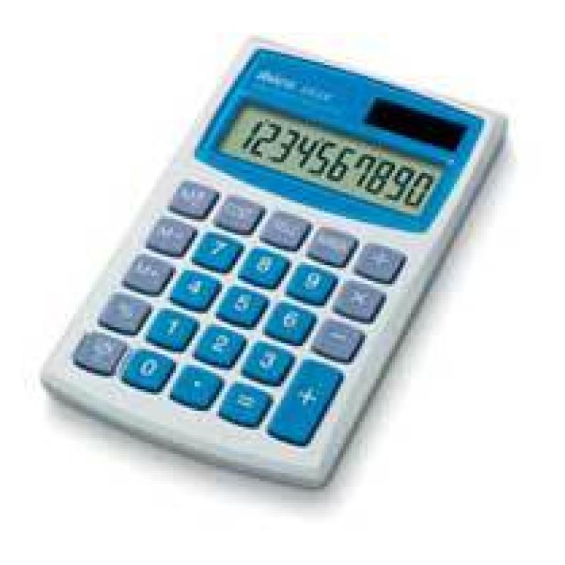 082X calculadora Bolsillo Calculadora básica Azul, Blanco