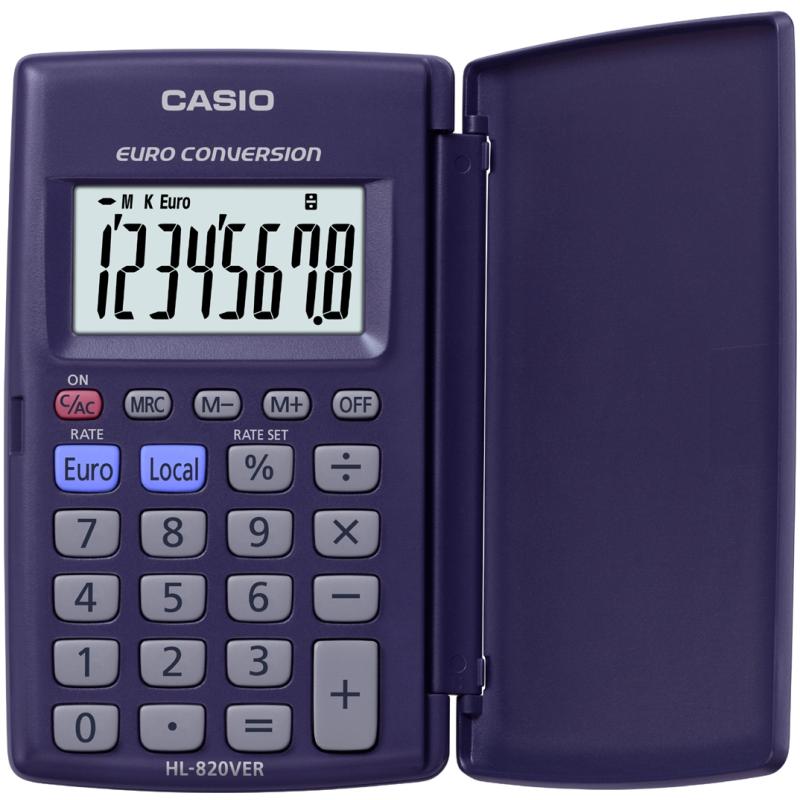 HL-820VER calculadora Bolsillo Calculadora básica Azul