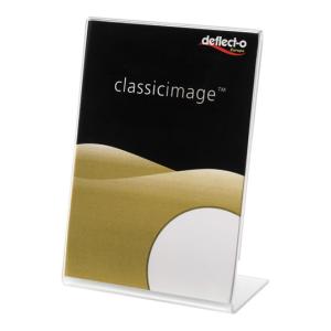 480901 portacartel y stand de información Portacarteles A7 Poliestireno (PS) Transparente