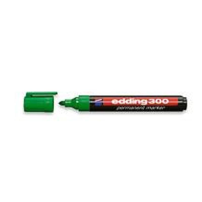 300 marcador permanente Verde 10 pieza(s)