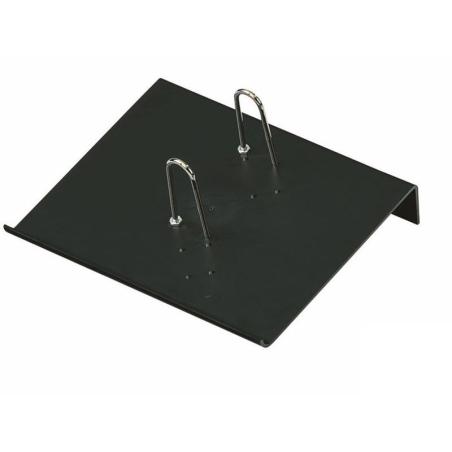 98-02 archivador Plástico Negro, Plata