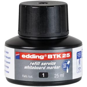 BTK-25 recambio para marcador Negro 25 ml 1 pieza(s)