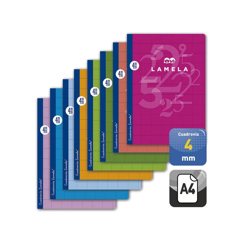 LMA LIBRETA CUADROV. A4 50H. 4MM 06A4004