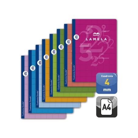 LMA LIBRETA CUADROV. A4 50H. 4MM 06A4004