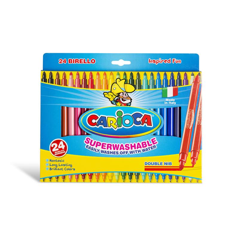 Birello rotulador Fino/Medio Multicolor 24 pieza(s)