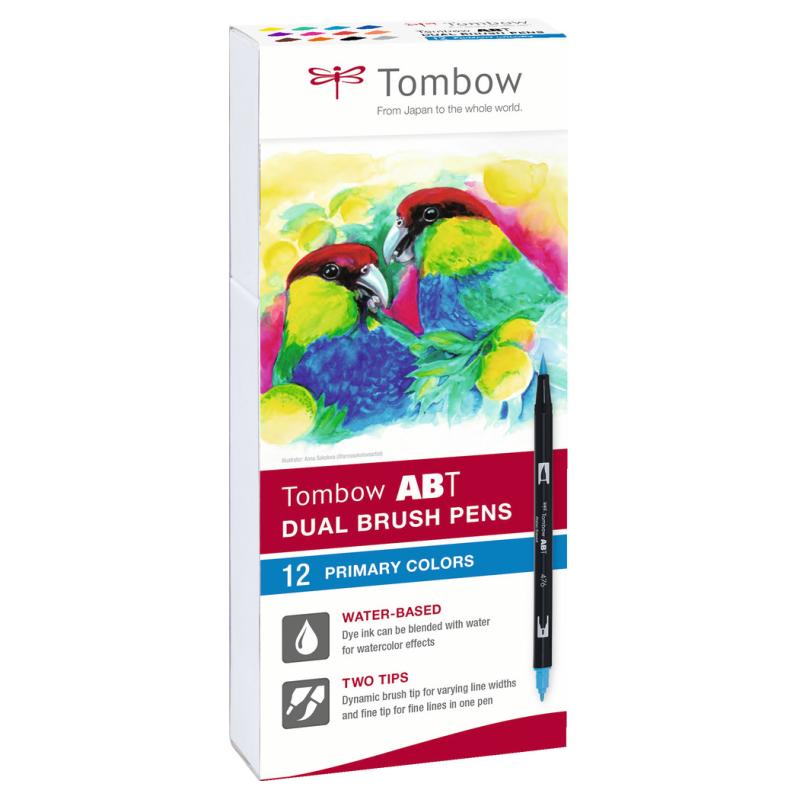 ABT-12P-1 rotulador Multicolor 12 pieza(s)